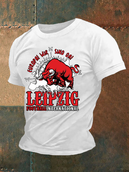 Herren Leipzig T-Shirt mit kurzen Ärmeln