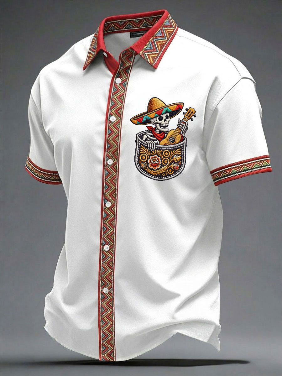 Kunst hemden Cinco de Mayo für Herren