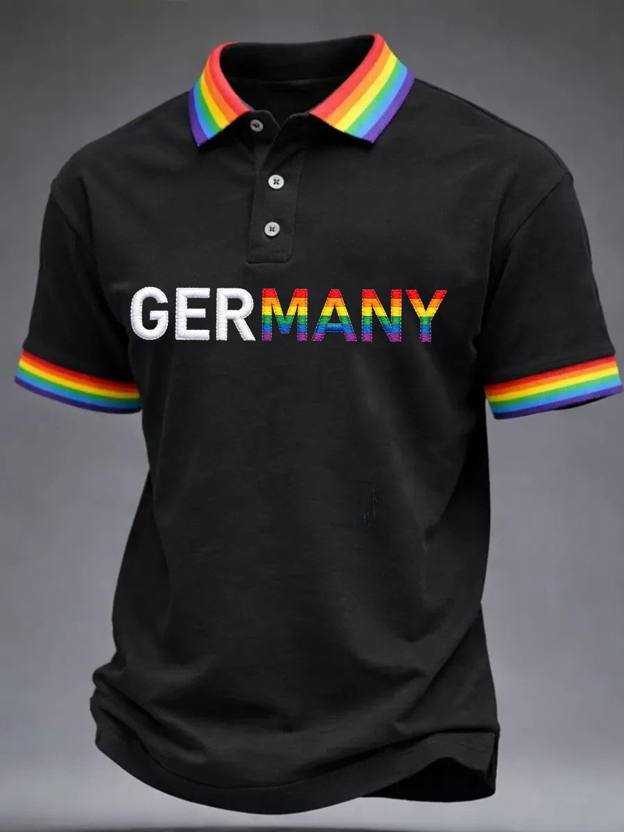 Herren-Pride-Monat-Kurzarm-Shirt