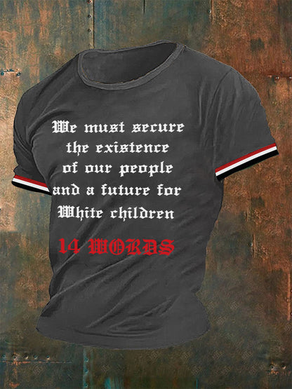 Herren-Deutschland-Print-T-Shirt