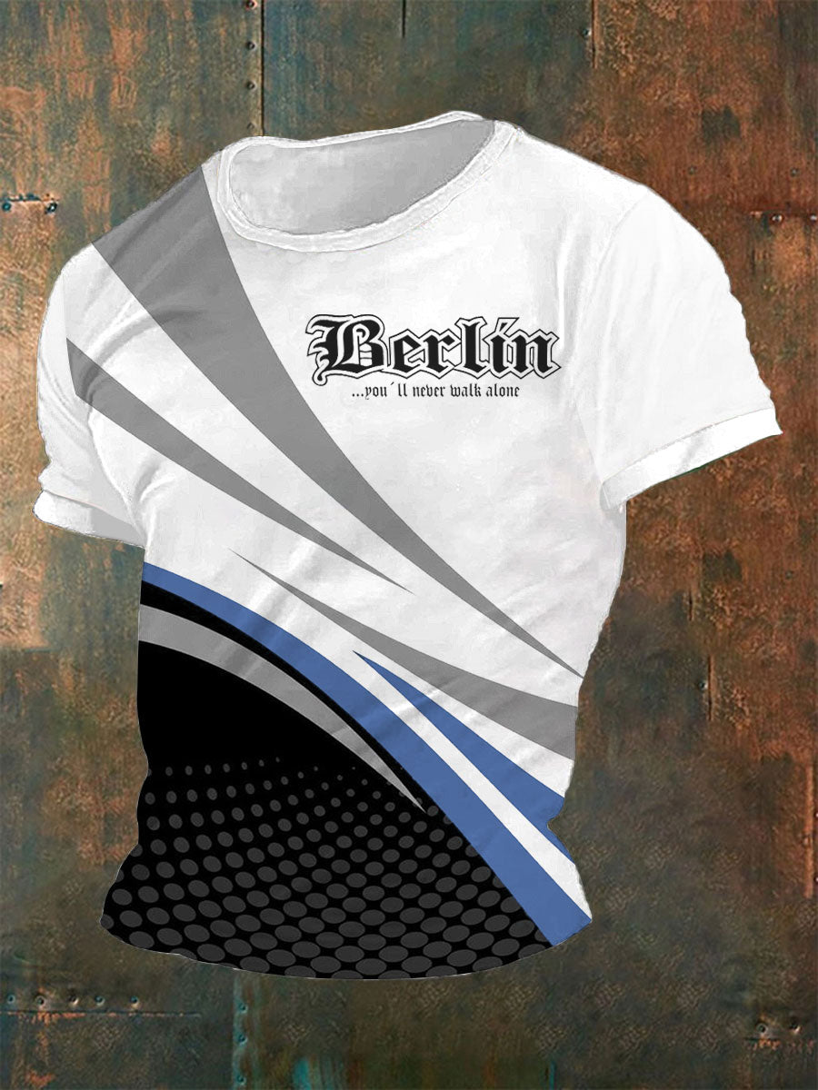 Herren-T-Shirt Berlin Never Walk Alone