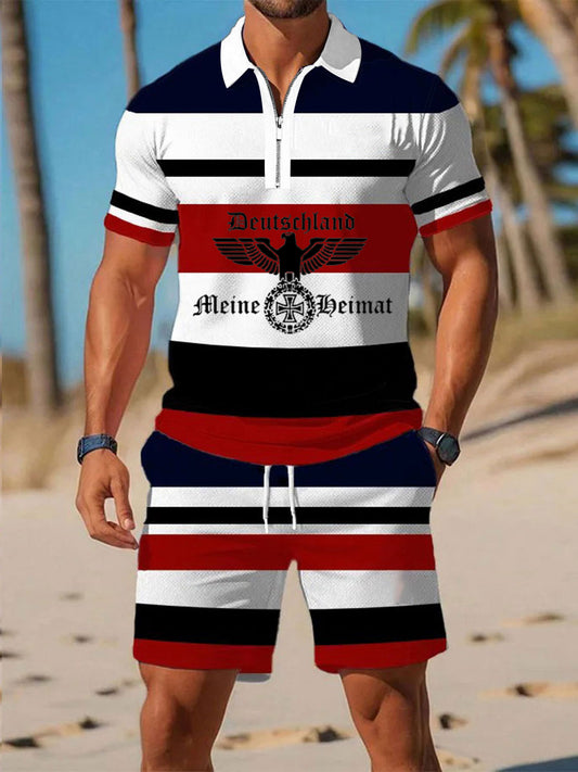 Herren Ostdeutschland Meine Heimat Polo-Set