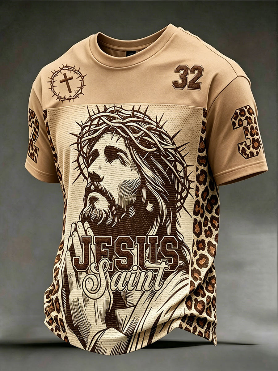 Herren-Jesus-Christ-T-Shirts