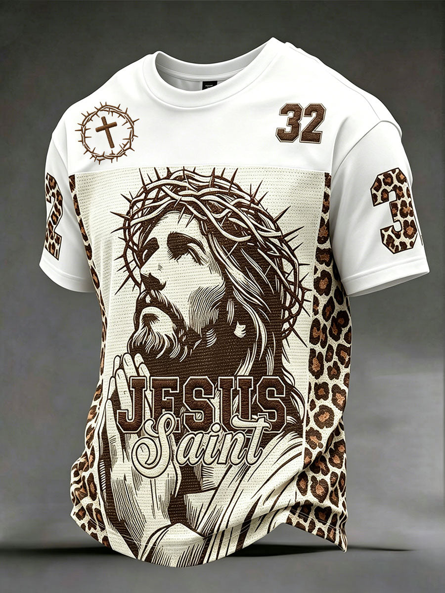 Herren-Jesus-Christ-T-Shirts