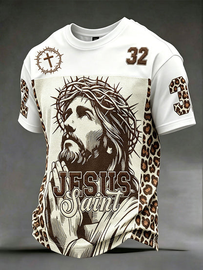 Herren-Jesus-Christ-T-Shirts