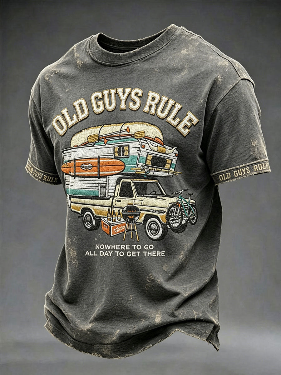 Herren-Old-Guys-Rule-T-Shirts