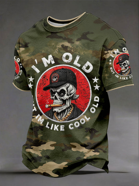 Männer "Ich bin alt, ich bin wie coole alte" T-Shirts