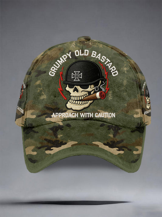 "Mürrische alte Bastard" Tarn-Unisex-Hüte