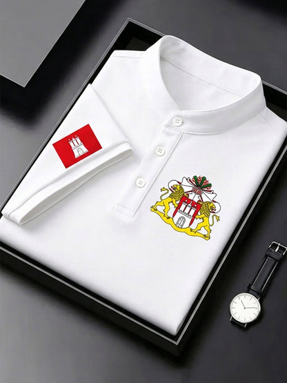 Herren-Hafengeburtstag bedrucktes Kurzarm-Shirt