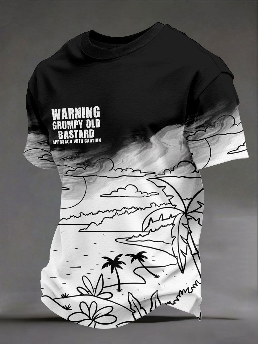 Männer-T-Shirts mit mürrischen alten Bastarden