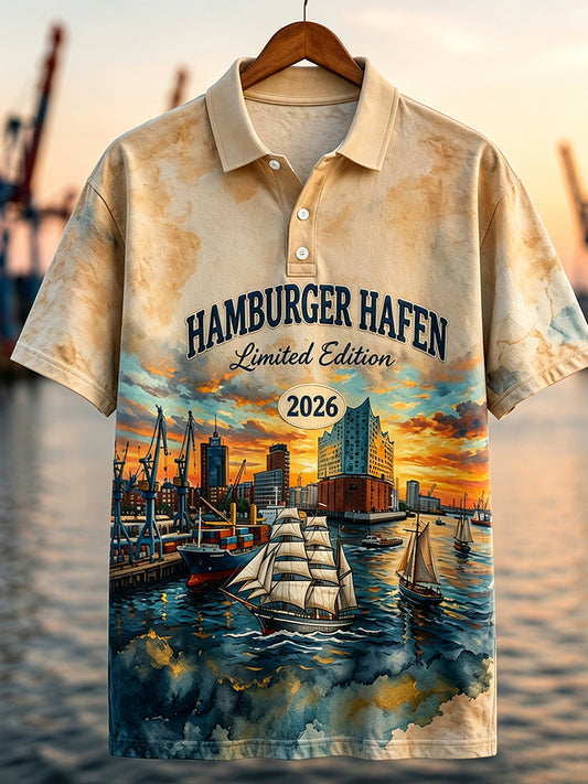 Männer Hamburger Hafen 2026 Geburtstagsedition Shirt