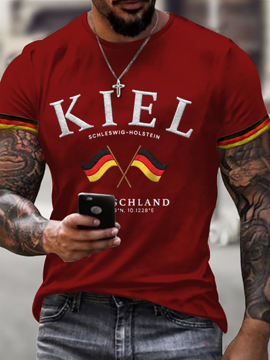 Kieler Woche 2026 Gedenk-T-Shirt der Männer