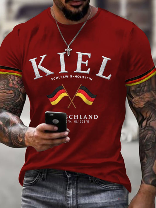 Kieler Woche 2026 Gedenk-T-Shirt der Männer