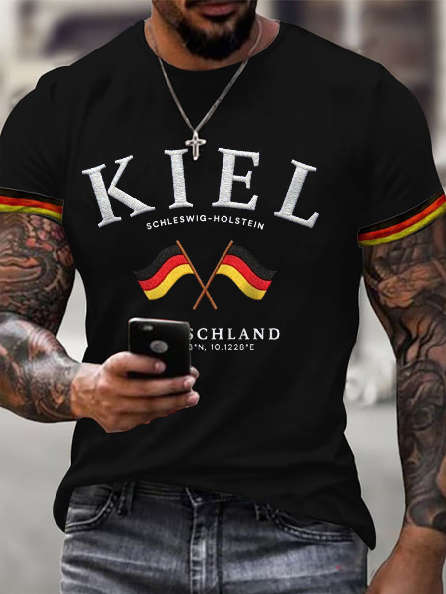 Kieler Woche 2026 Gedenk-T-Shirt der Männer