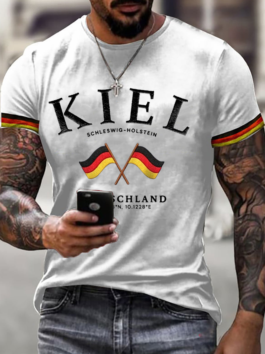 Kieler Woche 2026 Gedenk-T-Shirt der Männer