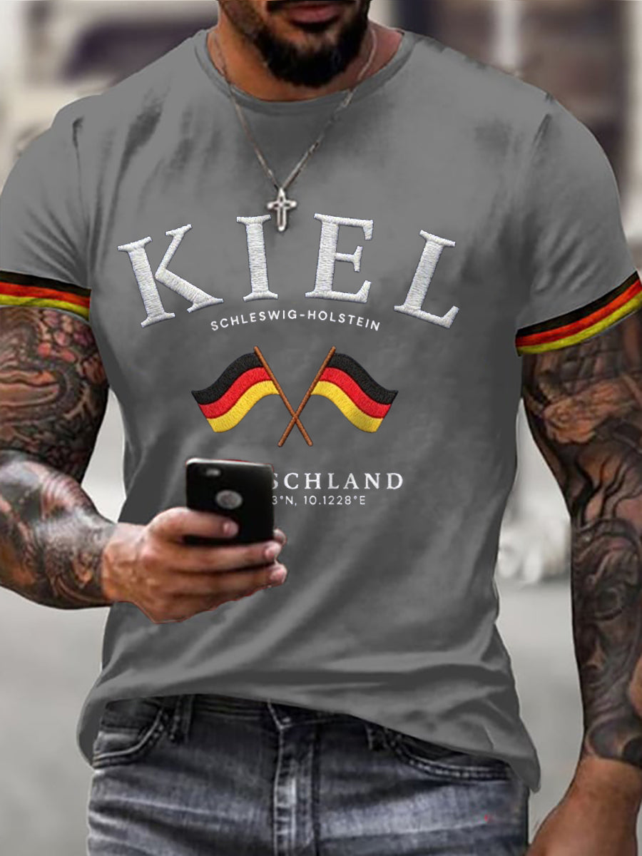 Kieler Woche 2026 Gedenk-T-Shirt der Männer