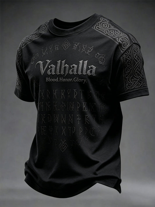 Herren-T-Shirt mit Valhalla-Print