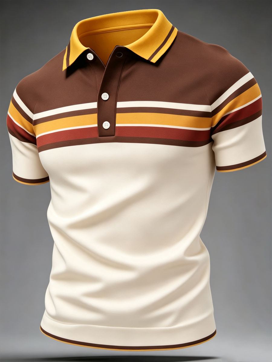 Retro-Polos hirt für Herren