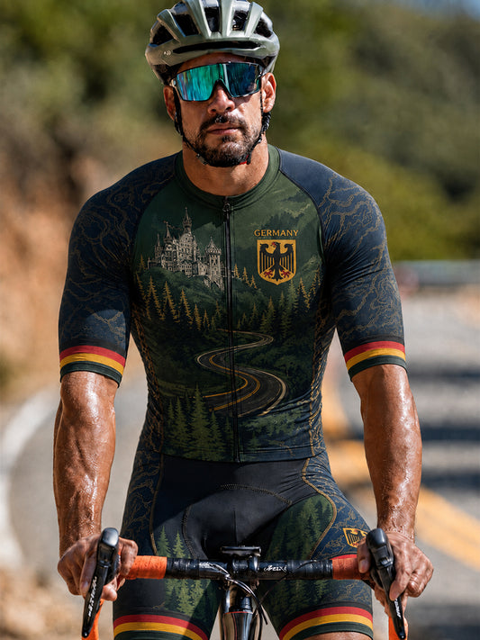 Herren Fahrrad trikot Hosen Set