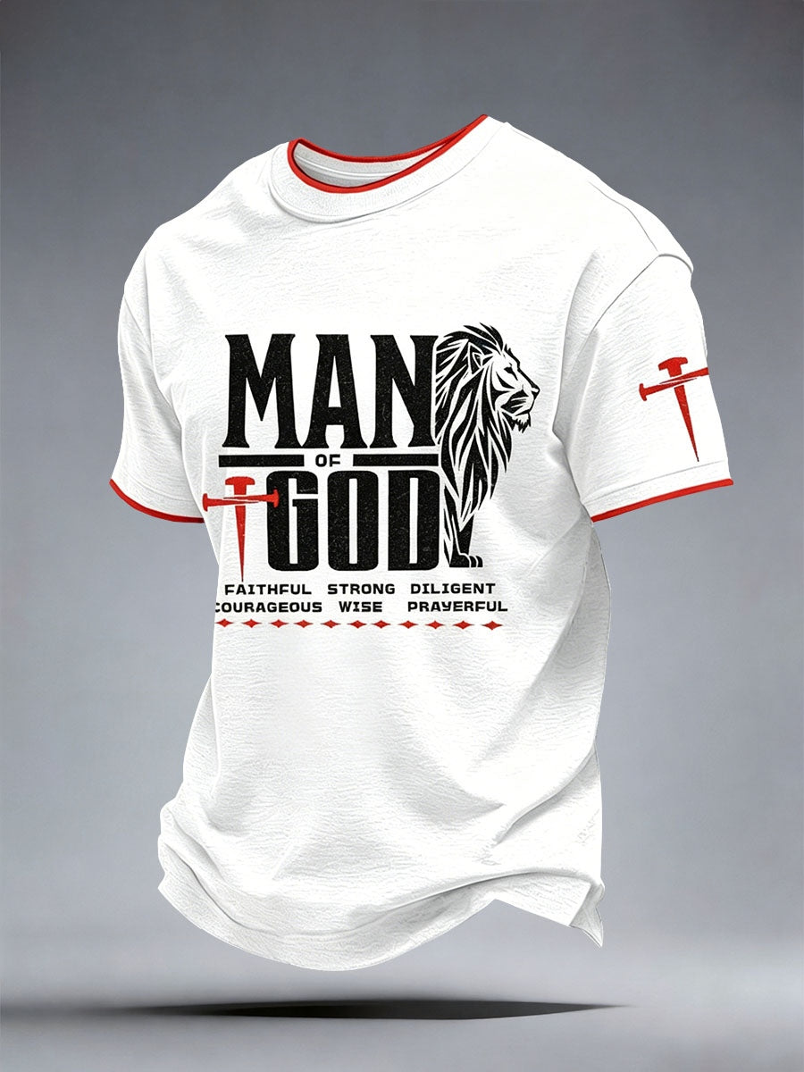 Herren-T-Shirt „Mann Gottes“