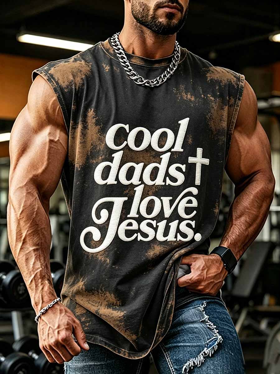 Lässiges Herren-Top mit Glaubensmotiv zum Vatertag