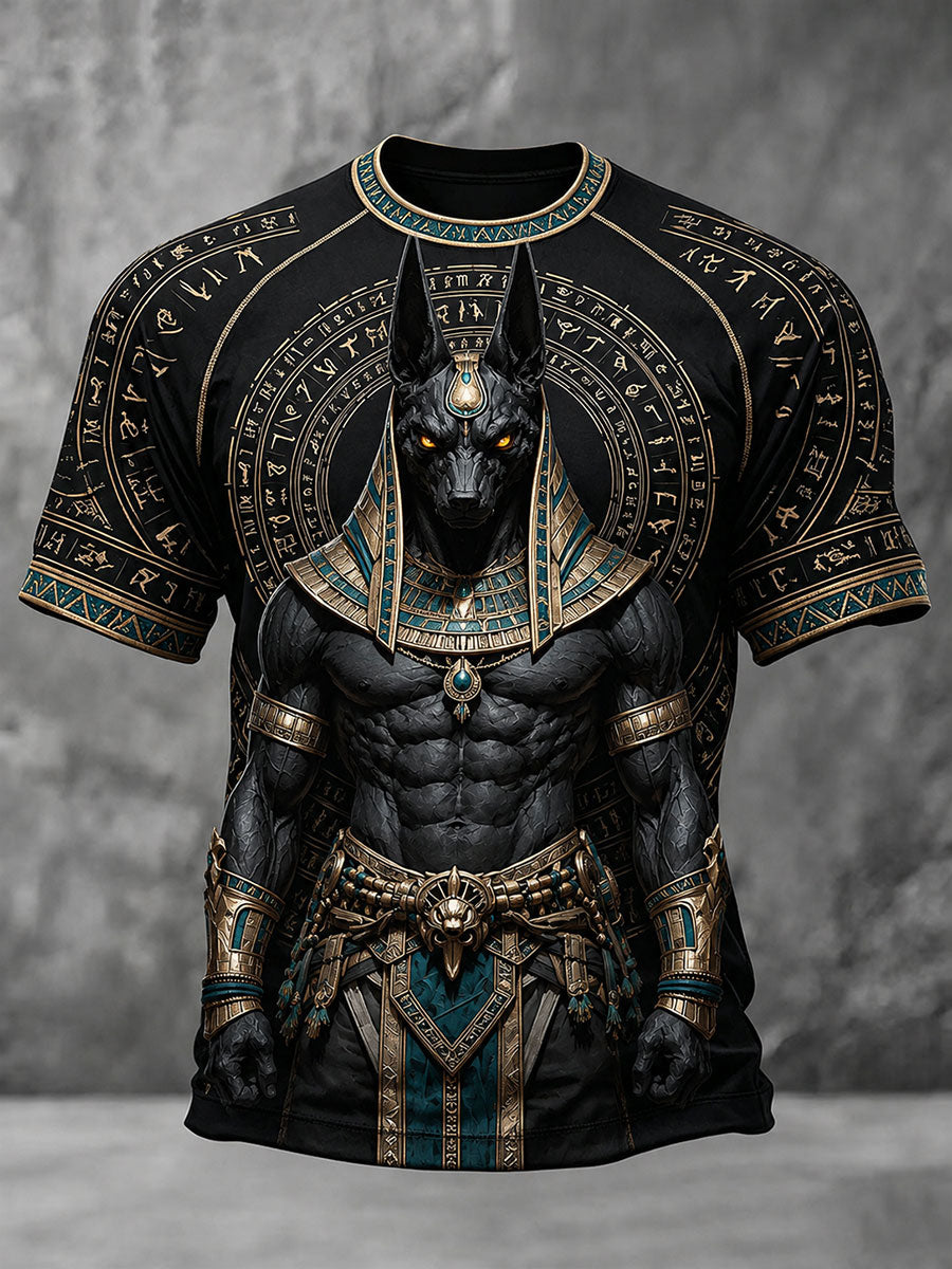 Anubis T-Shirts für Männer im alten Ägypten