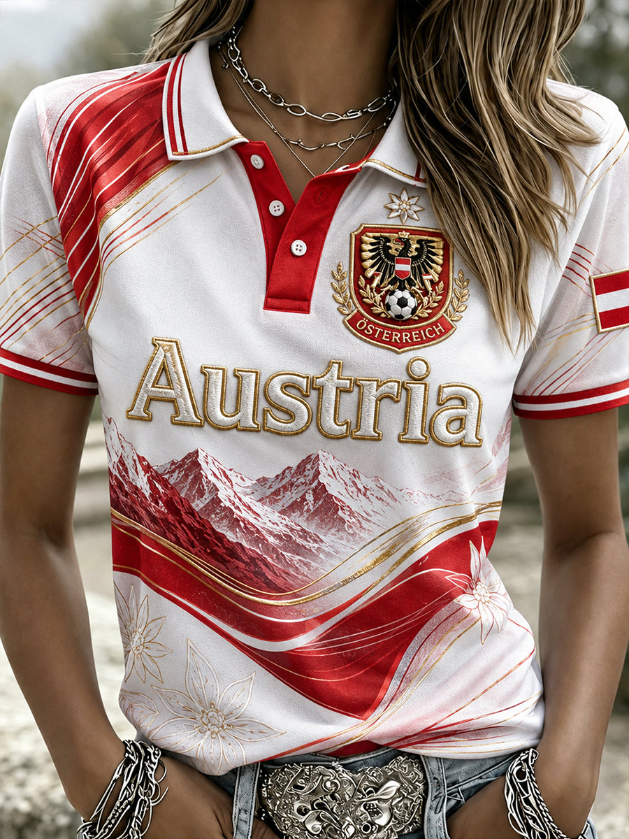 Damen-Poloshirt aus Österreich