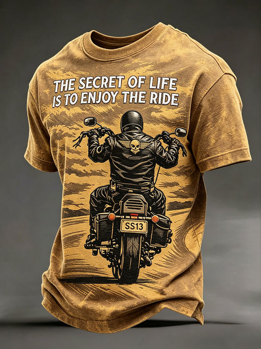 Das "Geheimnis des Lebens" der Männer ist es, die T-Shirts zu genießen
