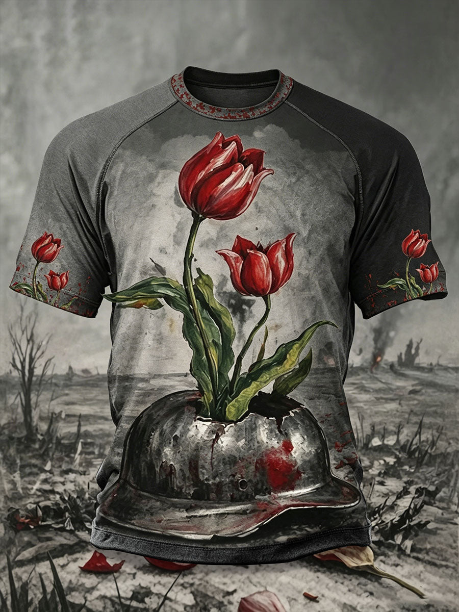 Rote Freitags-T-Shirts für Herren
