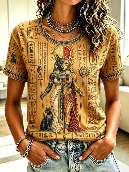 Altes Ägypten Bastet und Sekhmet T-Shirts