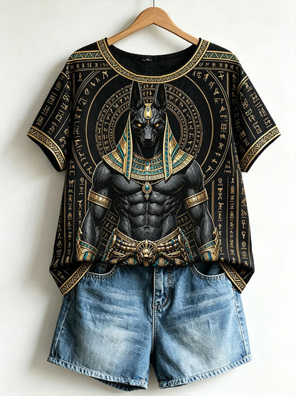 Anubis T-Shirts für Frauen im alten Ägypten