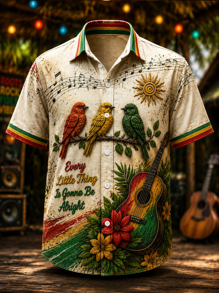 Ein klassisches Hemd für Retro-Reggae-Fans
