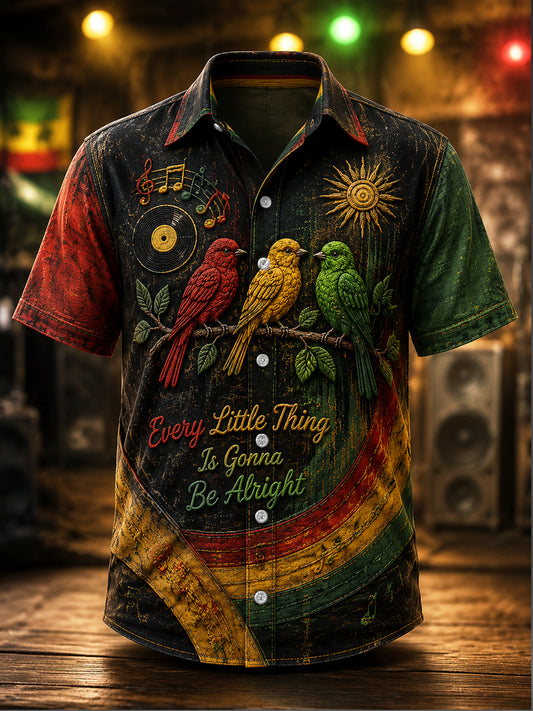 Klassisches Retro Reggae Art Shirt