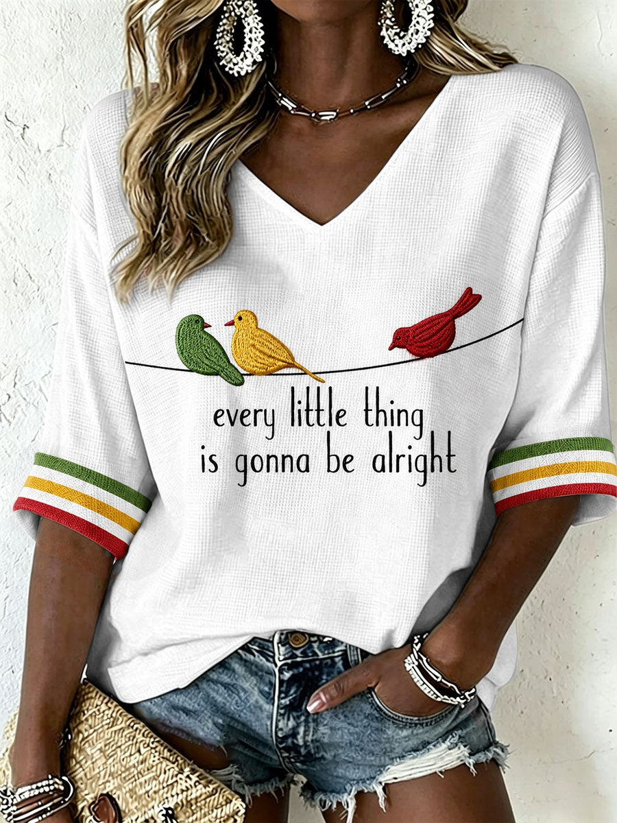 Reggae-T-Shirt für Frauen