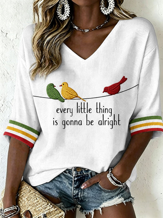 Reggae-T-Shirt für Frauen