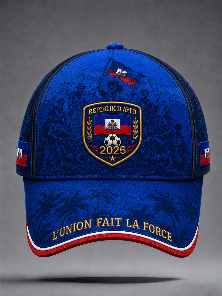 Haiti Fußball-Unisex-Hüte