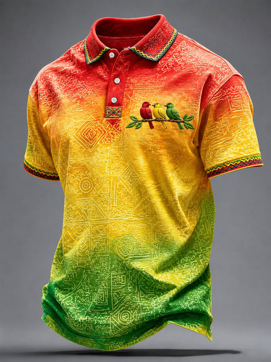 Herren jedes kleine Ding wird in Ordnung sein bedrucktes lässiges T-Shirt