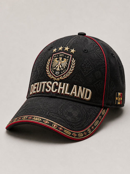 Deutschland-Fußballmütze