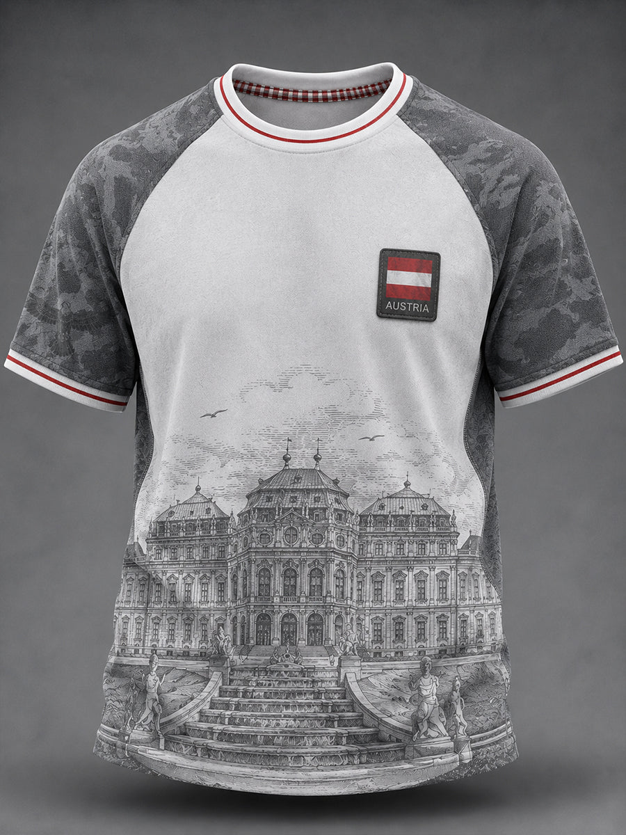 Männer Österreich Kurzarm T-Shirt