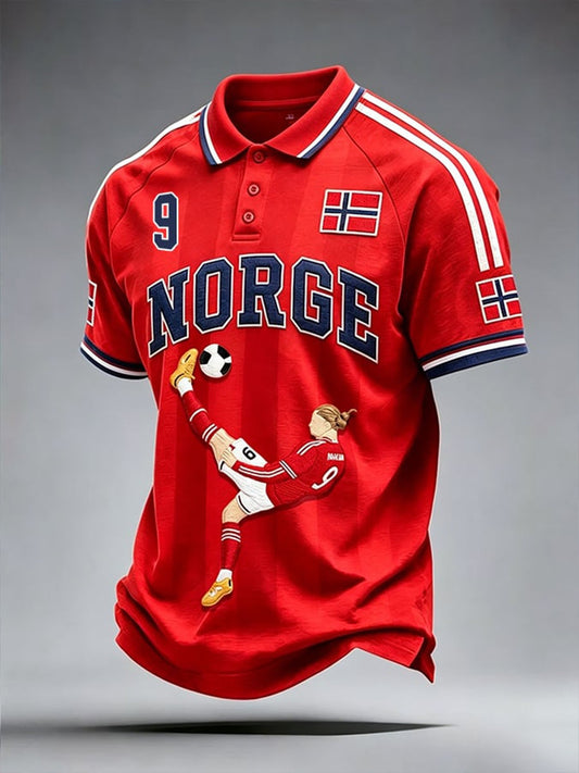 Herren-Norge-T-Shirt