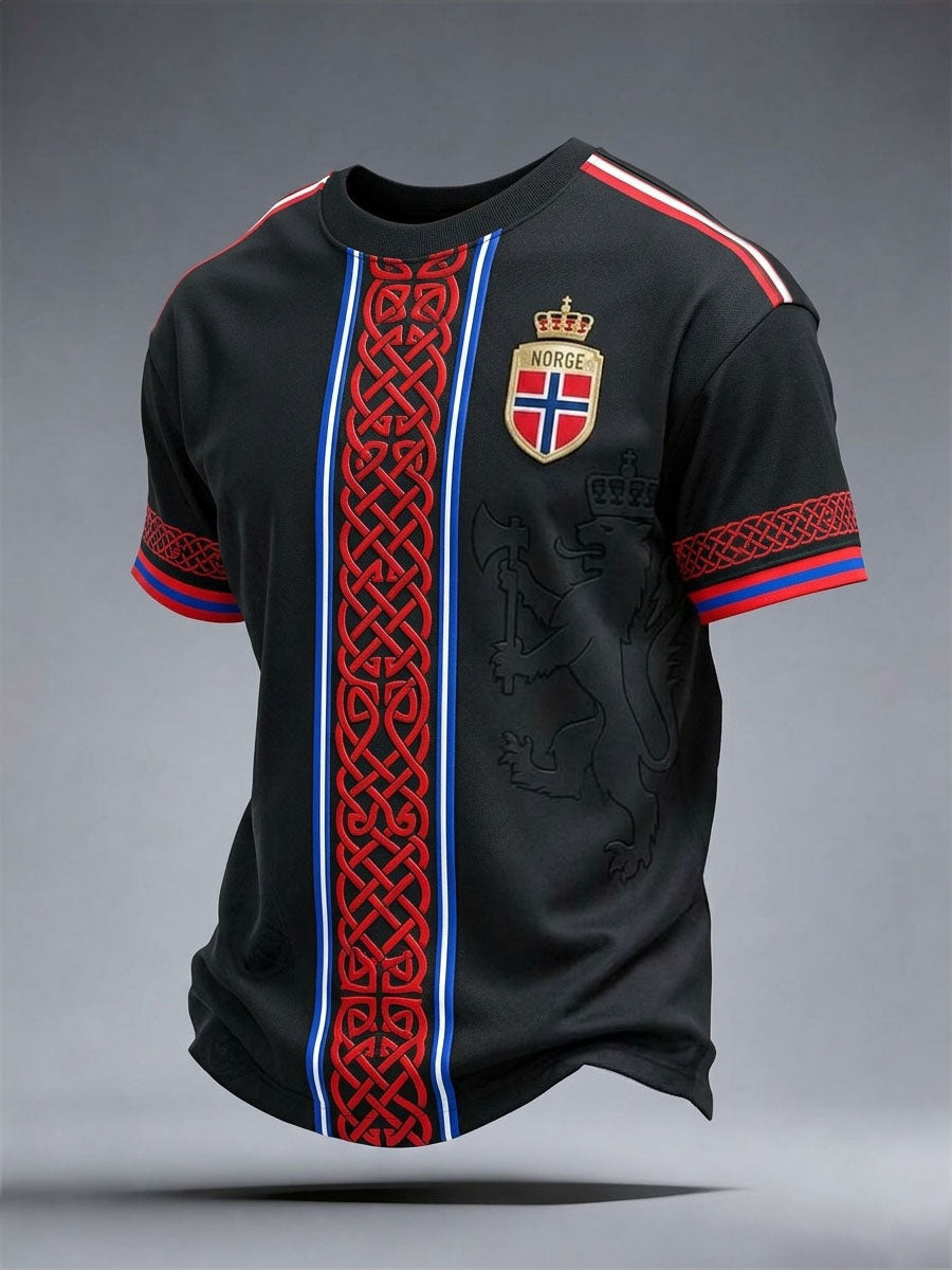 Herren-Norge-T-Shirt
