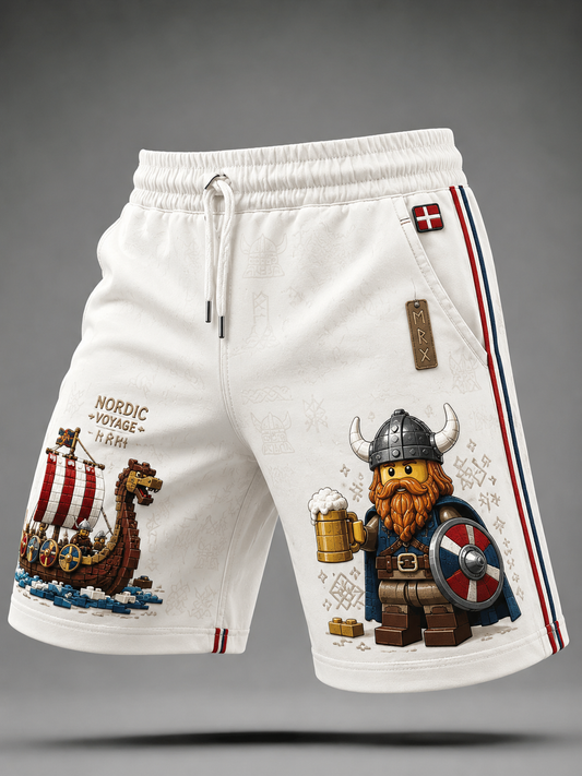 Dänische Wikinger-Shorts für Männer