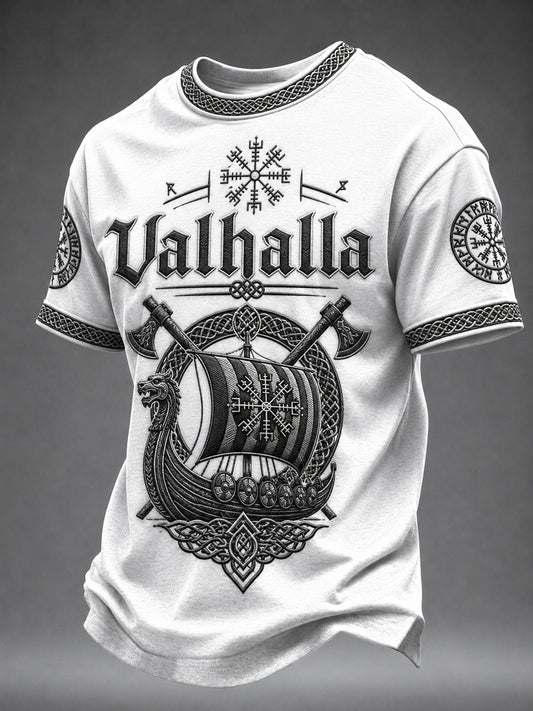 Herren-T-Shirt mit Valhalla-Print