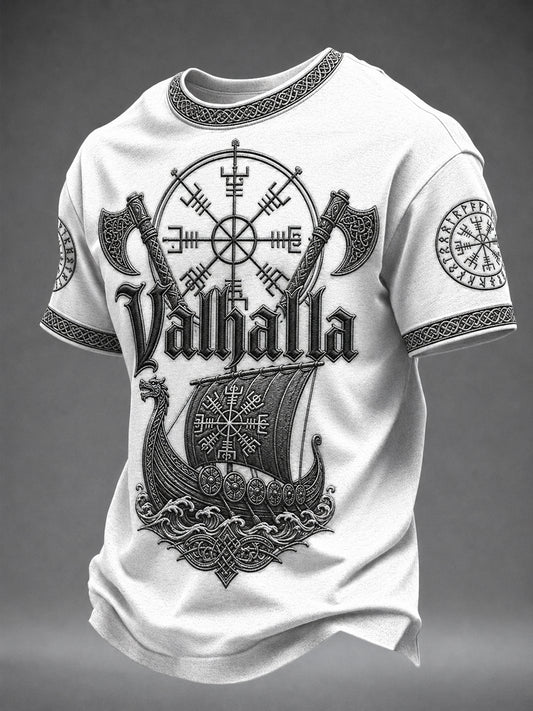 Herren-T-Shirt mit Valhalla-Print