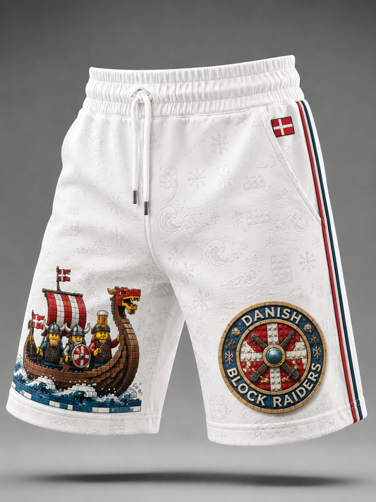 Herren-Dänische-Vikings-Shorts
