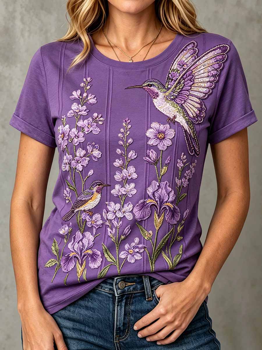 T-Shirt mit Aufdruck zur Sensibilisierung für die Alzheimer-Krankheit bei Frauen
