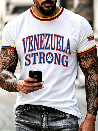 Männer Venezuela Held Hund Tsunami Patriotischer Hunde Liebhaber T-Shirt