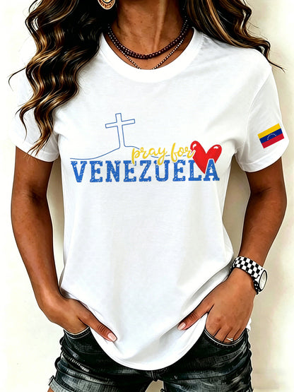 Frauen beten für Venezuela Print T-Shirt