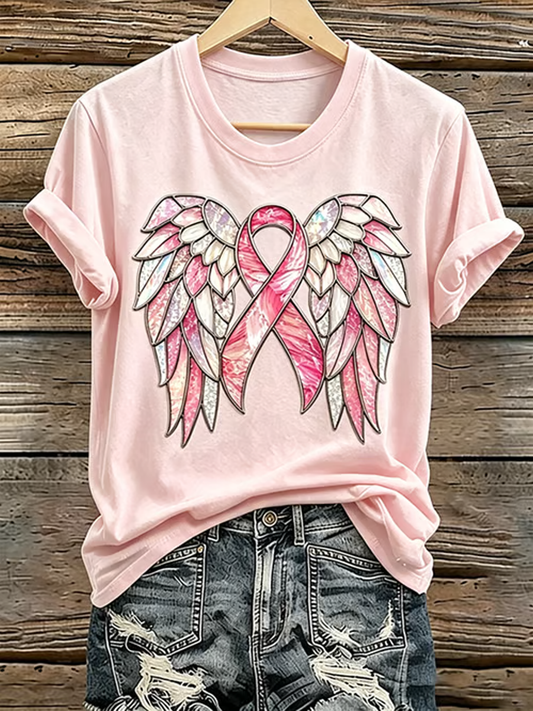 Kurzarm-T-Shirt für Damen