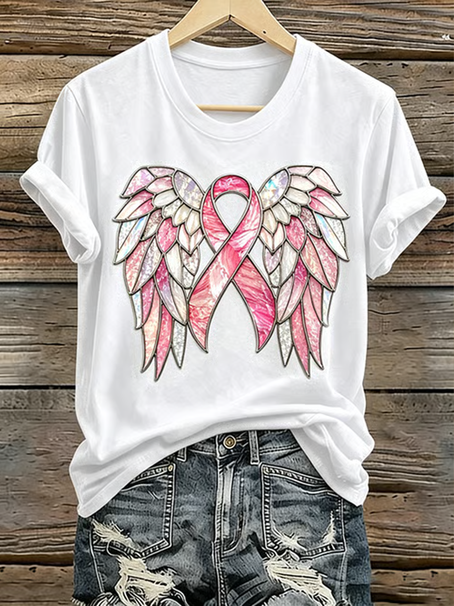 Kurzarm-T-Shirt für Damen